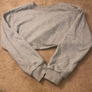 Cropped Crewneck